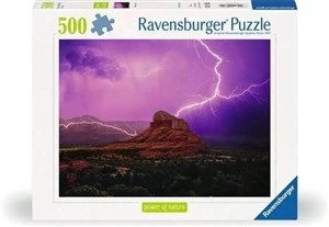 Obrazek Puzzle 500 Różowa burza