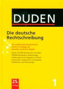 Obrazek Duden 1 Die Deutsche rechtschreibung