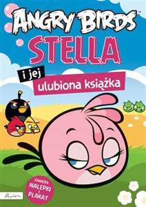 Bild von Angry Birds Stella i jej ulubiona książka z nalepkami i plakatem