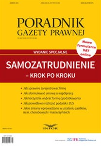 Bild von Samozatrudnienie krok po kroku Poradnik Gazety Prawnej  Wydanie specjalne