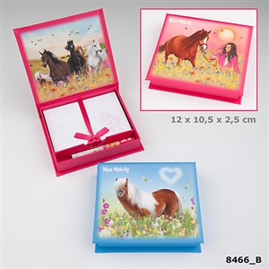 Bild von KARTECZKI W PUDEŁKU MISS MELODY NIEBIESKIE 8466B