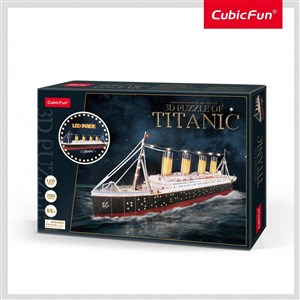 Obrazek Puzzle 3D LED Titanic