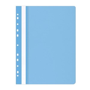 Obrazek Skoroszyt A4 PP wpinany jasnoniebieski (25szt)