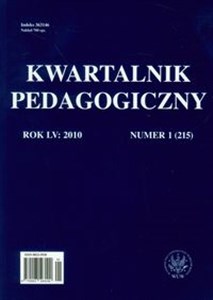 Bild von Kwartalnik Pedagogiczny nr 1 /2010