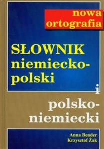 Obrazek Słownik niemiecko-pol pol-niem Nowa ortografia