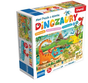 Bild von Maxi Puzzle dinozaury