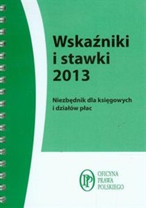 Bild von Wskaźniki i stawki 2013 Niezbędnik dla księgowych i działów płac