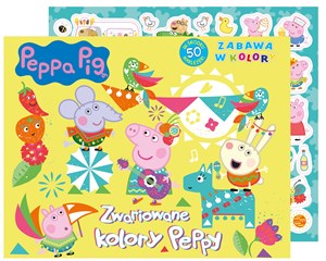 Obrazek Peppa Pig Zabawa w kolory Zwariowane kolory Peppy