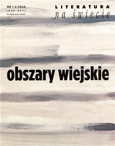 Obrazek Literatura na świecie 1-2/2024