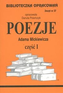 Bild von Biblioteczka Opracowań Poezje Adama Mickiewicza część I Zeszyt nr 37