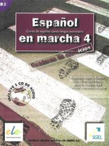 Obrazek Espanol en marcha 4 ćwiczenia z płytą CD