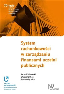 Bild von System rachunkowości w zarządzaniu finansami uczelni publicznych