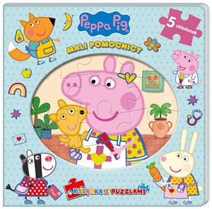 Bild von Peppa Pig Książka z puzzlami Mali pomocnicy