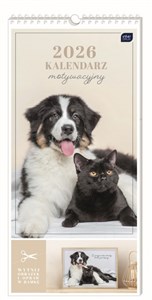 Obrazek Kalendarz motywacyjny 22x46cm - Zwierzaki