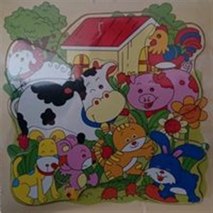 Obrazek Układanka drewniana Zwierzęta wiejskie 8
