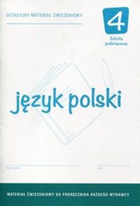 Obrazek Język polski 4 Dotacyjny materiał ćwiczeniowy Szkoła podstawowa