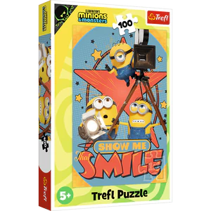 Obrazek Puzzle 100 Minionki i potwory