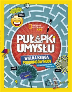 Obrazek National Geographic Kids. Pułapki umysłu Wielka księga pogromców nudy