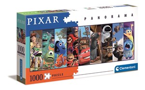Obrazek Puzzle 1000 panoramiczne collection Postacie z kreskówek Disney/Pixar 39610