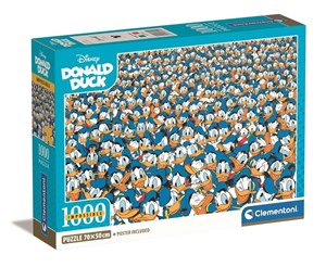 Obrazek Puzzle 1000 Compact Impossible Puzzle! Donald Duck