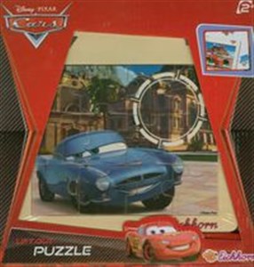 Bild von Auta 2 Puzzle drewniane auto niebieskie