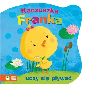 Obrazek Kaczuszka Franka uczy się pływać