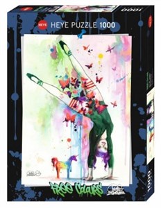 Bild von Puzzle 1000 Wolne kolory, Jednorożec
