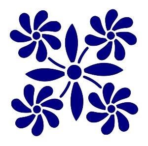 Bild von Szablon zmywalny ornament 20x30cm