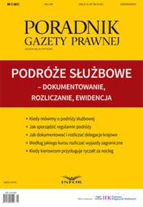 Obrazek Podróże służbowe dokumentowanie, rozliczanie, ewidencja