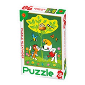 Bild von Puzzle 90 Reksio Ogrodnik