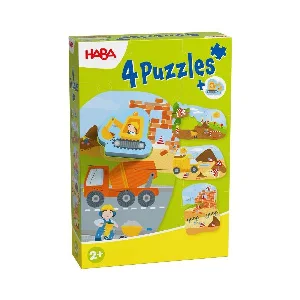 Obrazek 4 ERSTE PUZZLES - BAUSTELLE - 2, 3 TEILE
