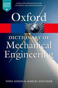 Obrazek Dictionary of Mechanical Engineering 2013 OXFORD