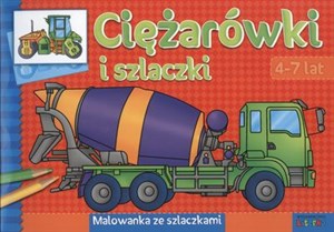 Bild von Ciężarówki i szlaczki Malowanka ze szlaczkami