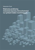 Pokaż szczegóły dla Wybrane problemy masowej wyceny nieruchomości... Zobacz : Wybrane pr... - Sebastian Gnat