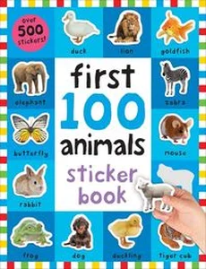 Bild von First 100 animals sticker book