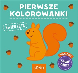 Obrazek Pierwsze kolorowanki. Zwierzęta