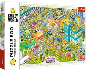 Obrazek Trefl puzzle 500 Gdzie jest Smiley