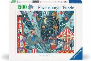 Obrazek Puzzle 1500 Fantastyczne wesołe miasteczko