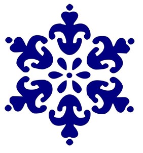 Bild von Szablon ornament 20x30cm