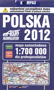 Obrazek Polska Mapa samochodowa dla profesjonalistów