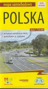 Obrazek Polska mapa samochodowa