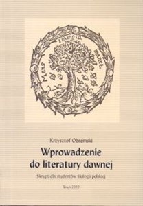 Bild von Wprowadzenie do literatury dawnej Skrypt dla studentów filologii polskiej