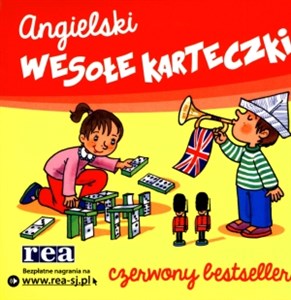 Obrazek Angielski Wesołe karteczki czerwony bestseller