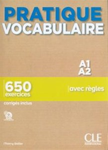 Bild von Pratique Vocabulaire - Niveau A1-A2 - Livre + Corrigés