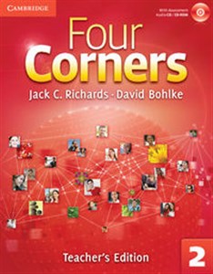 Obrazek Four Corners Level 2 Teacher's Edition with Assessment Audio CD/CD-ROM
