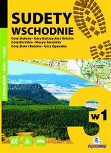 Obrazek Sudety Wschodnie 1:120 000 Przewodnik, atlas i mapa