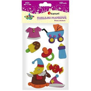 Bild von Naklejki piankowe 3D baby mix 10szt