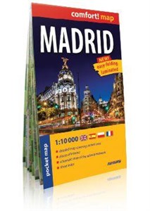 Obrazek Comfort! map Madryt (Madrid) 1:10000 plan miasta