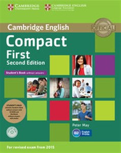 Bild von Compact First Student's Pack (Student's Book without Answers with CD ROM, Workbook without Answers with Audio)