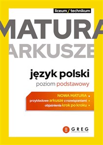 Bild von Matura Arkusze Język polski Poziom podstawowy Liceum technikum